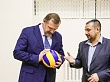 Сергей Путмин открыл Первенство Детско-юношеской спортивной школы по волейболу
